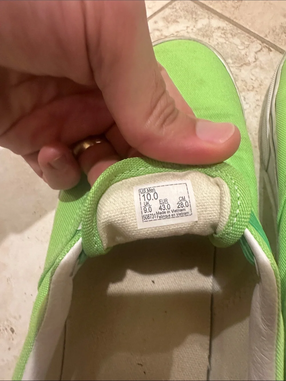 Vans Classic Low-Top Sneakers - Neon Green